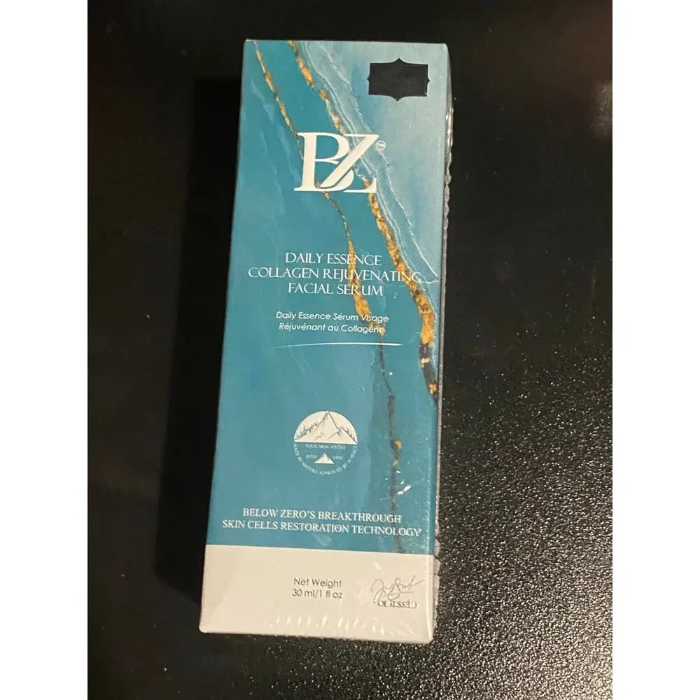 Below Zero Daily Essence Collagen Rejuvenating Facial Serum Squalane Hyaluronate